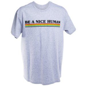 Be a nice human shirt pride Clearance